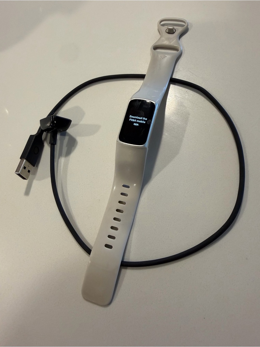 Fitbit Charge 6 Fitness Tracker with Charger Cable